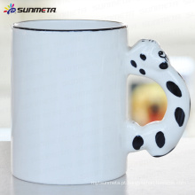 Sublimação Animal caneca cão em branco